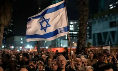 Manifestación en Tel Aviv. Foto: DW.