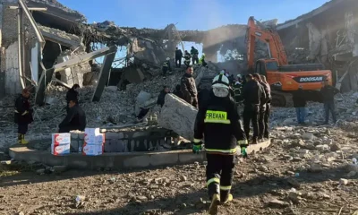 Ruinas tras un ataque de Irán en Erbil, Kurdistán iraquí. Foto: DW.