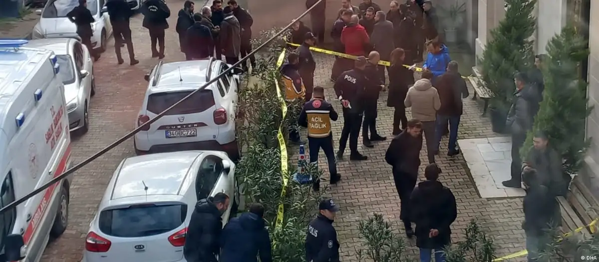 El ataque ocurrió en la iglesia Santa María en Estambul, Turquía. Foto: DW.