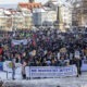 En la ciudad Erfurt, Alemania el antinazismo se expresa en la calle. Foto: Página12.