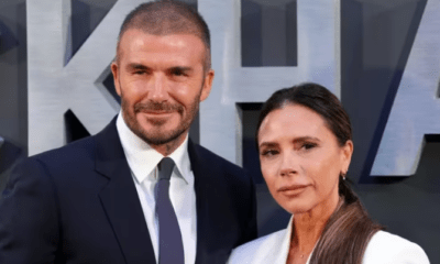 David y Victoria Beckham. Foto: Infobae.