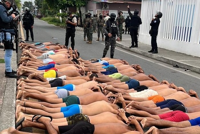 Detenidos en Ecuador. Foto: Página12. Archivo.