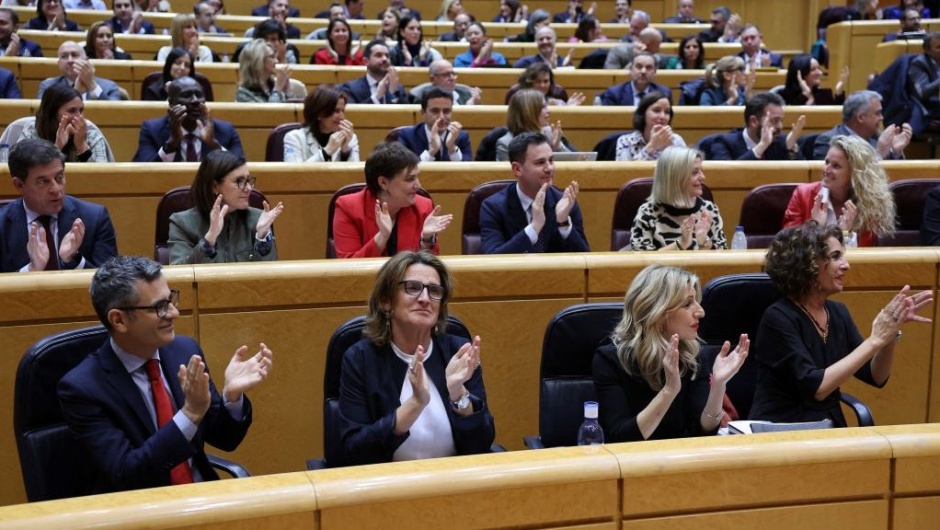 Legisladores de España. Foto: CNN.