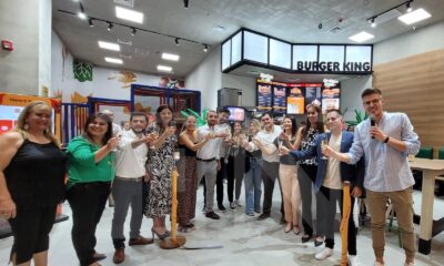 Inauguración de nuevo local de Burguer King en el Shopping Mariscal. Foto: Macarena Barreto.