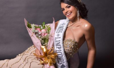 Bárbara Olmedo, Miss Limpio es representante de la Isla Aveiro. Foto: Gentileza.