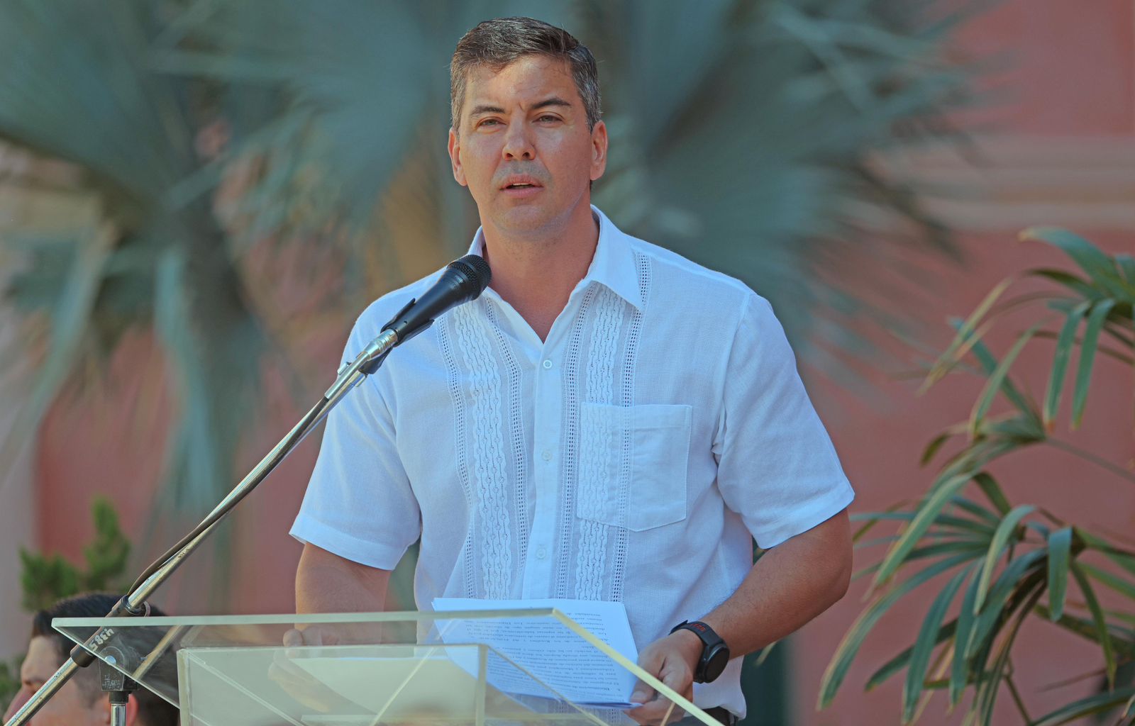 Santiago Peña, presidente de la República. Foto: Gentileza.