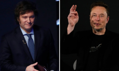 Javier Milei - Elon Musk. Foto:CNN.