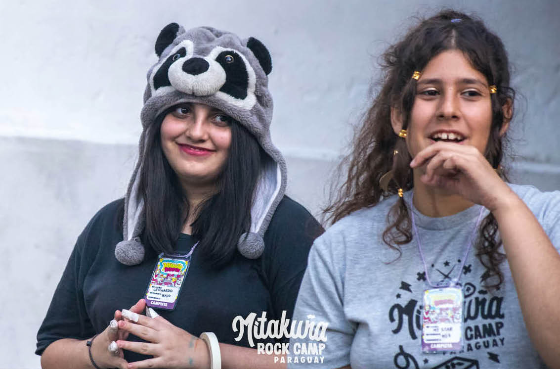 Participantes del Mitakuña Rock Camp. Cortesía