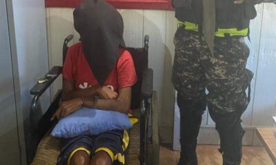 El hombre quedó detenido. Foto: Gentileza.