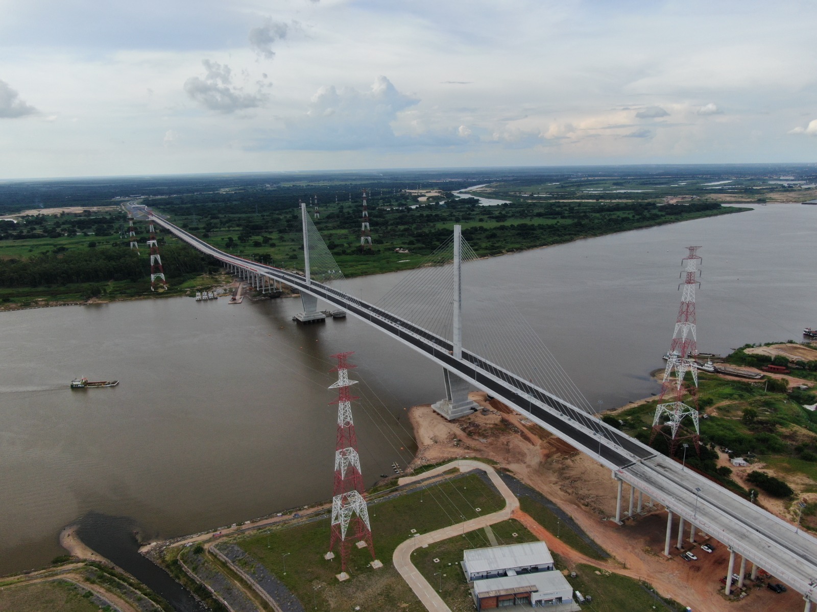 Puente Héroes del Chaco. Foto: MOPC.