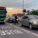 Carril único de buses. Foto: MOPC.