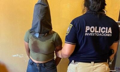 Yuliza Concepción Verón Piñánez, sindicada de apuñalar a un hombre en Tobati. Foto: Policía Nacional.