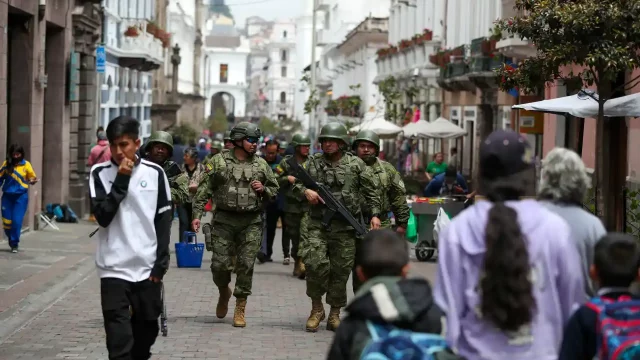 Militares de Ecuador.