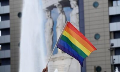 Bandera LGTB+. de personas homosexuales. Foto: Notibomba.