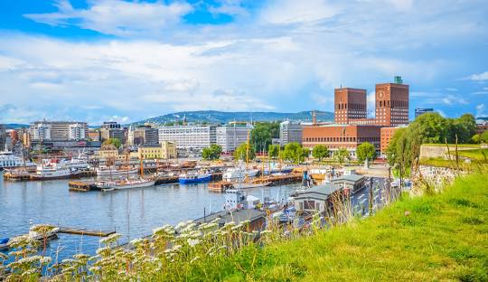 Oslo, capital de Noruega, una de las ciudades más seguras.