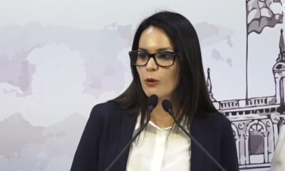 Paula Carro fue designada como nueva vocera de la Presidencia. Foto: Captura.