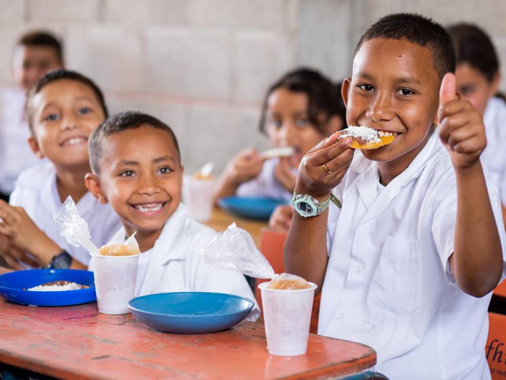 Merienda escolar. Foto ilustrativa. El Heraldo.