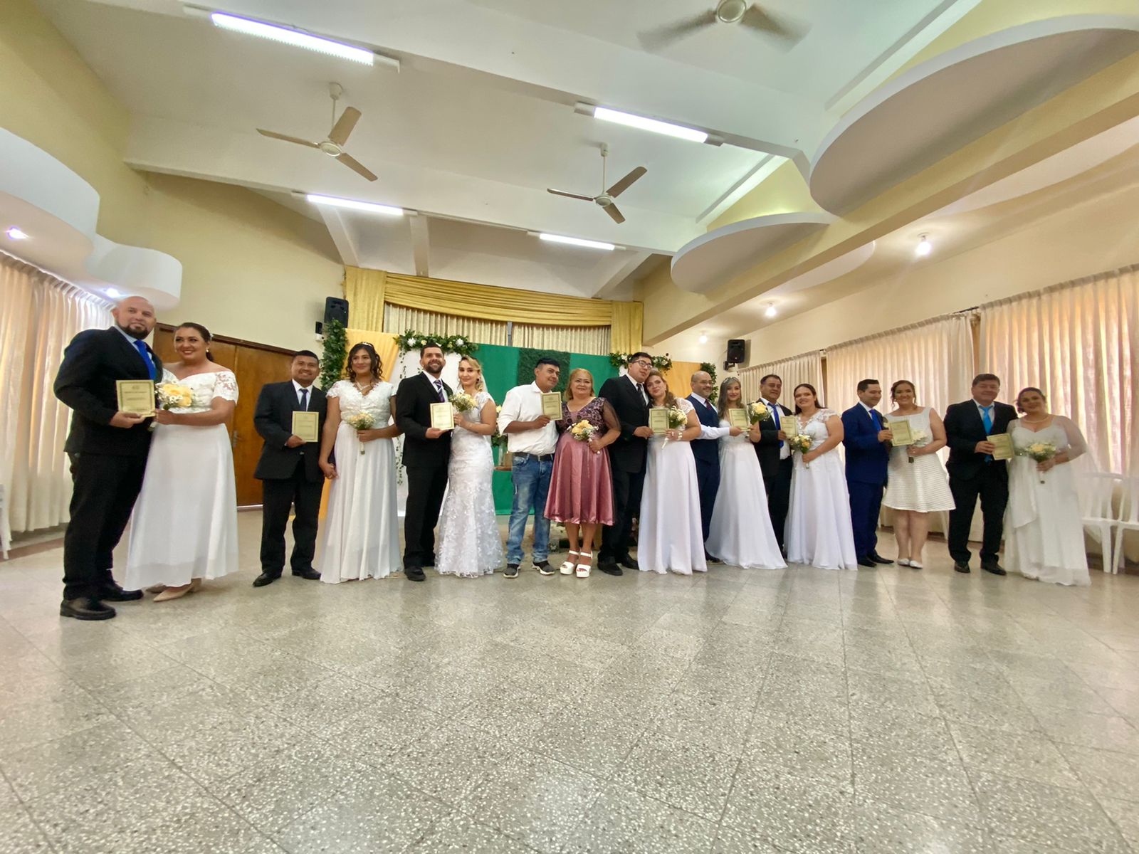 Boda comunitaria. Foto: Registro Civil.