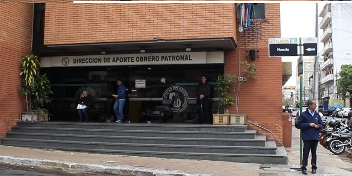 Dirección de aporte obrero patronal. Foto: Gentileza.