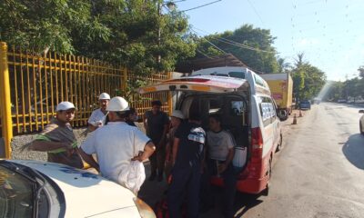 Fuga de amoníaco se dio en empresa Ochsi de San Lorenzo. Foto: Gentileza.