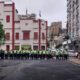 Policías resguardan el Congreso Nacional. Foto: R. 780 AM.