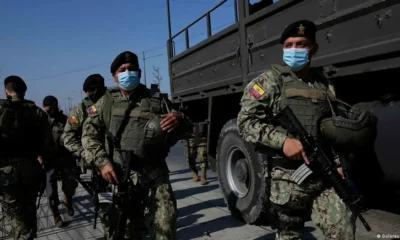 Militares de Ecuador. Foto: DW.