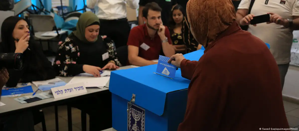 Elecciones en Israel. Foto: DW. Archivo.