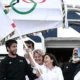 Presidente del Comité Organizador de los Juegos Olímpicos y Paralímpicos de París 2024, Tony Estanguet, junto a la alcaldesa de París, Anne Hidalgo. Foto: DW-