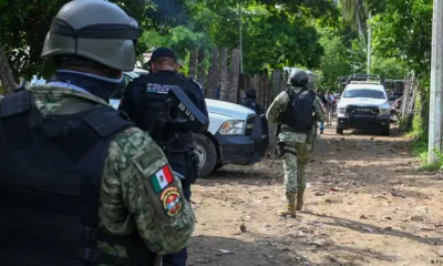 Policía y militares de México. Foto: DW.