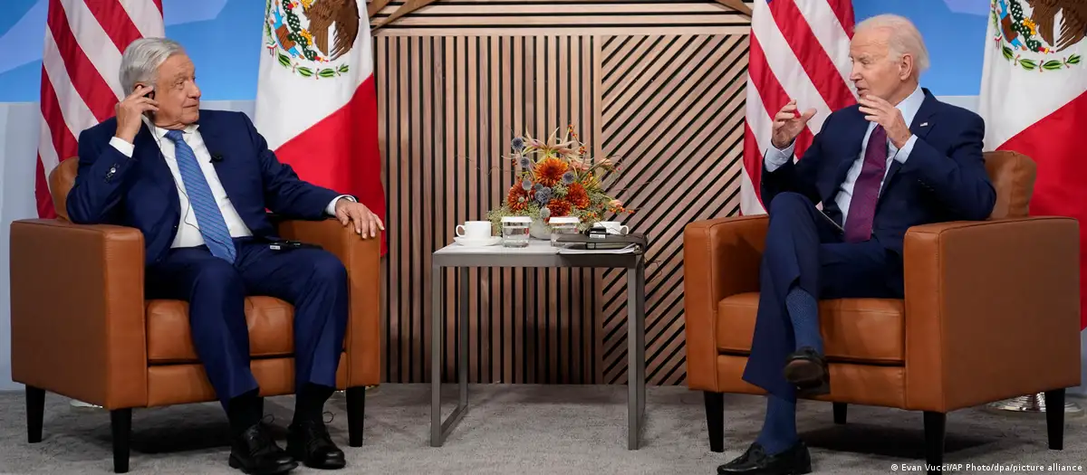 Andrés Manuel López Obrador y Joe Biden. Foto: DW.