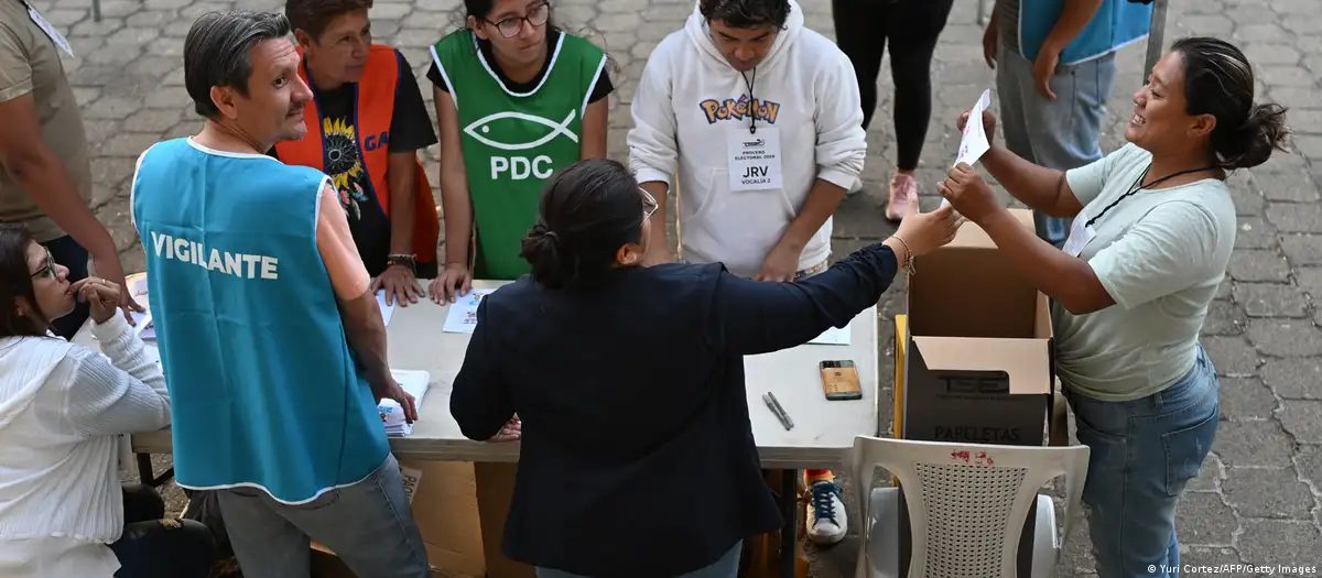 Elecciones en El Salvador. Foto:D W.