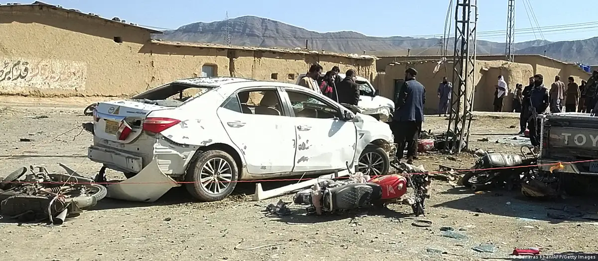 Atentado en Pashin, un distrito de la provincia de Baluchistán, Pakistán Foto: DW.