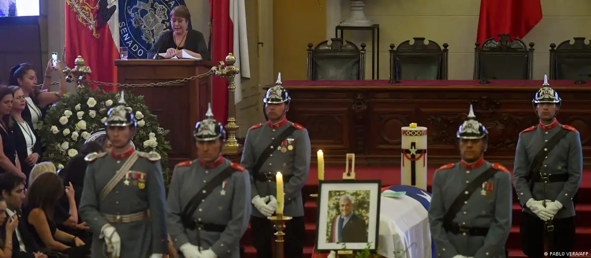 Funeral de Estado de Sebastión Piñera. Foto: DW.