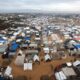 Campamento para refugiados palestinos en Rafah. Foto: DW.