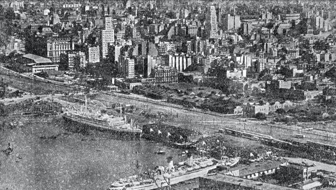 Buenos Aires en la década de 1940. Cortesía