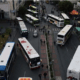 Bloque de las calles de La Paz,Bolivia. Foto: El País.