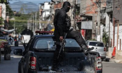 Militares patrullan las calles del Brasil. Foto: Infobae.