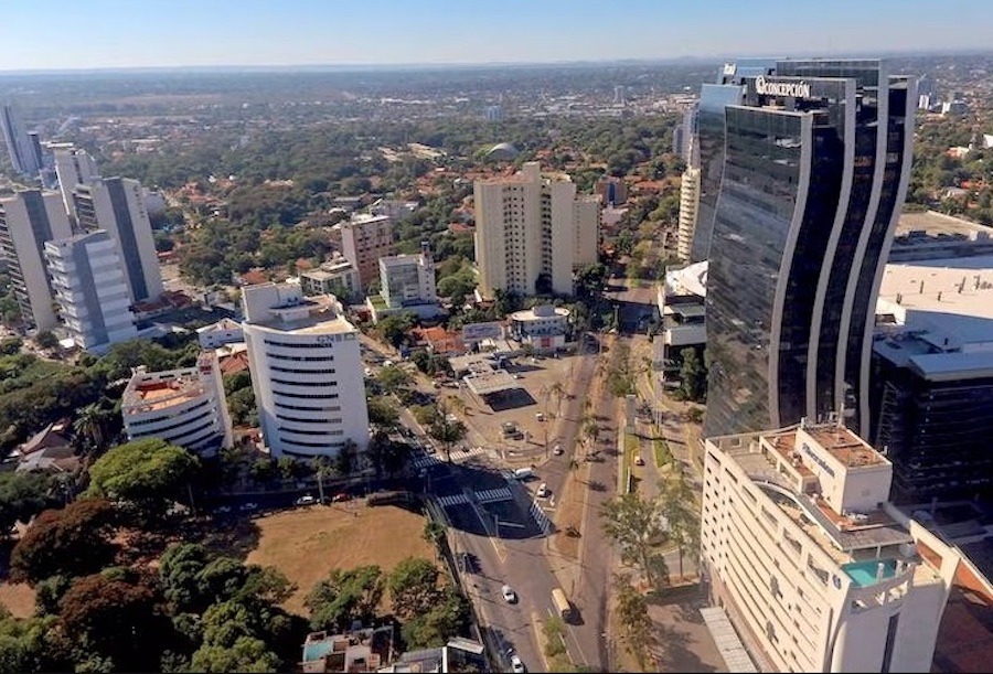 Eje corpotativo de Asunción. Foto: Gentileza