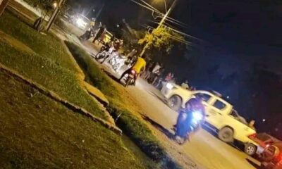 Asalto y asesinato a un conductor de bolt en Villa Hayes. Foto: Captura.