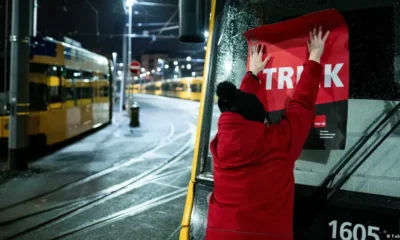 La huelga afectó al transporte local en Alemania. Foto: Picture Alliance.