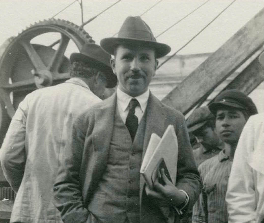 Lewis Wendell Hackett, jefe de la oficina de la Fundación Rockefeller en Buenos Aires. Rockefeller Archive Center