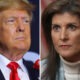 El expresidente de Estados Unidos, Donald Trump y la exgobernadora de Carolina del Sur, Nikki Haley. Foto: CDN Digital.