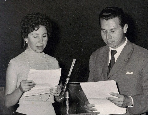 Graciela Pastor y Roque Sánchez. Cortesía