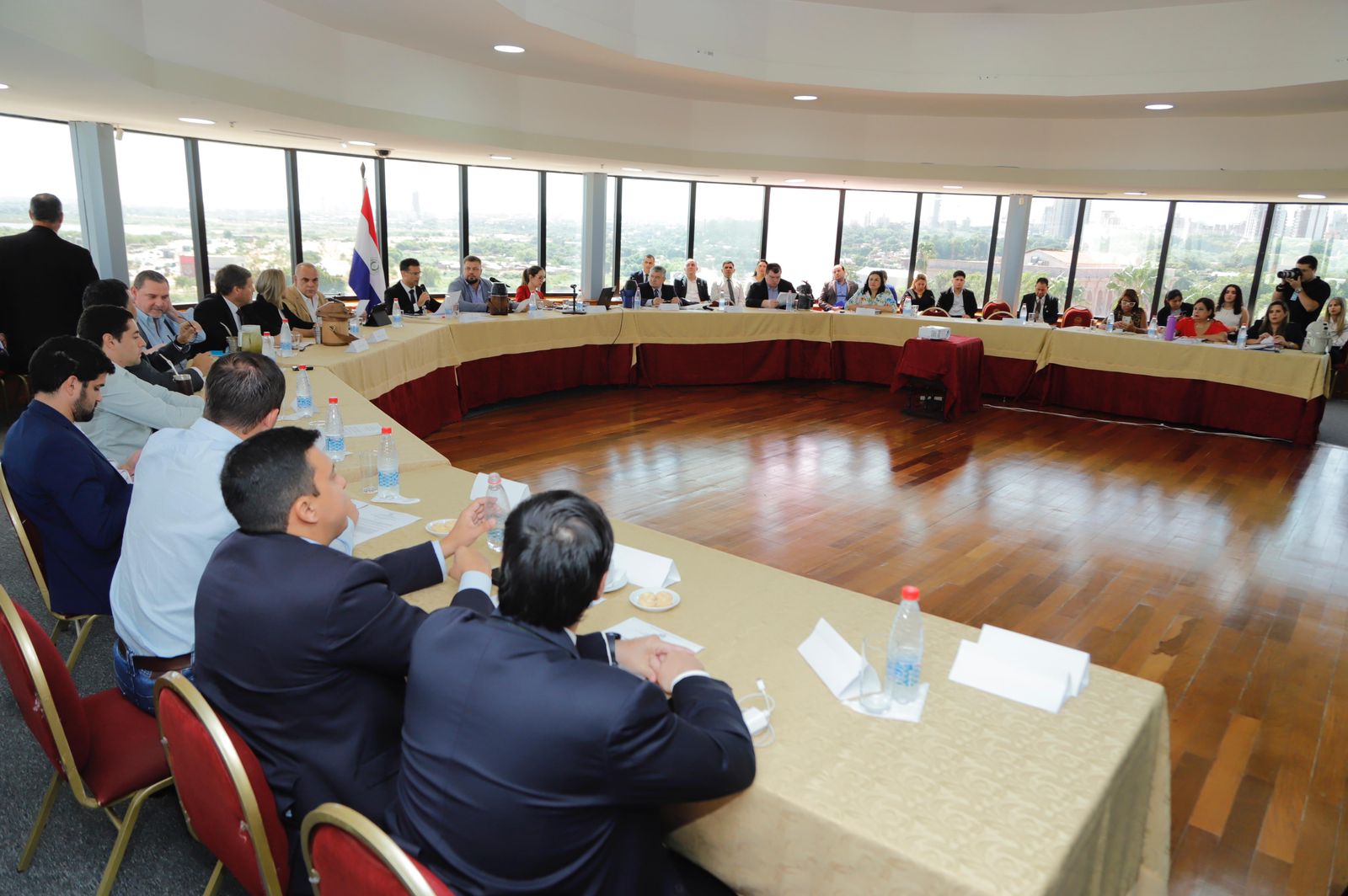 La Comisión Permanente se reunió hoy, pero ante incidentes levantó la sesión. Foto: Gentileza.