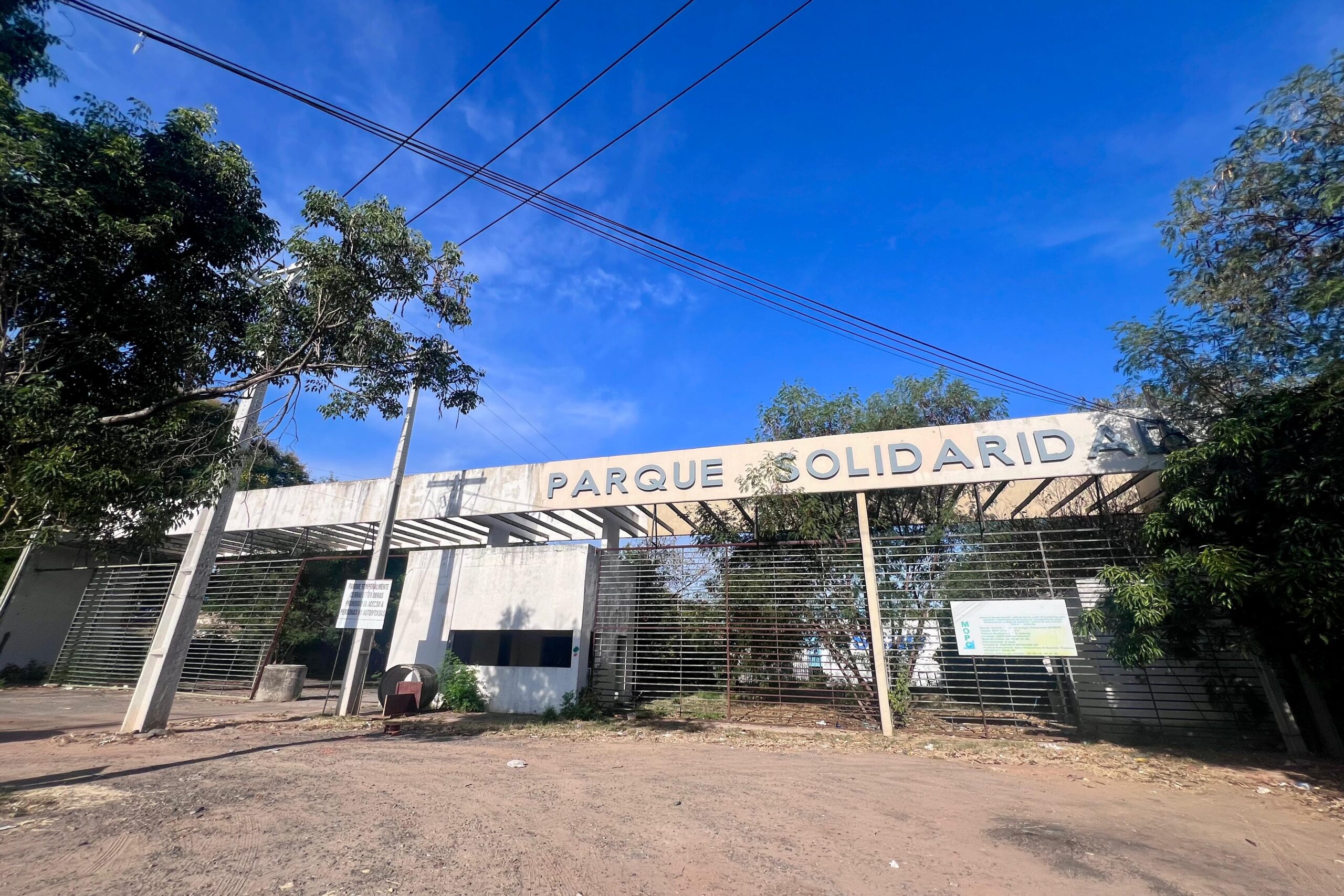 Parque de la Solidaridad. Foto: MOPC.