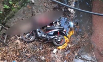 El hombre fue hallado sin vida en el cauce. Foto: Captura.