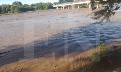 Crecidas en el río Pilcomayo.