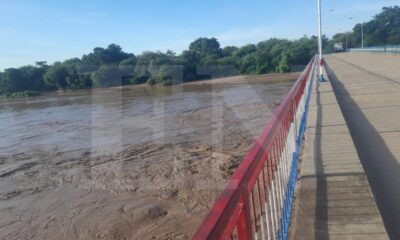 Crecidas en el río Pilcomayo. Foto: Gentileza.