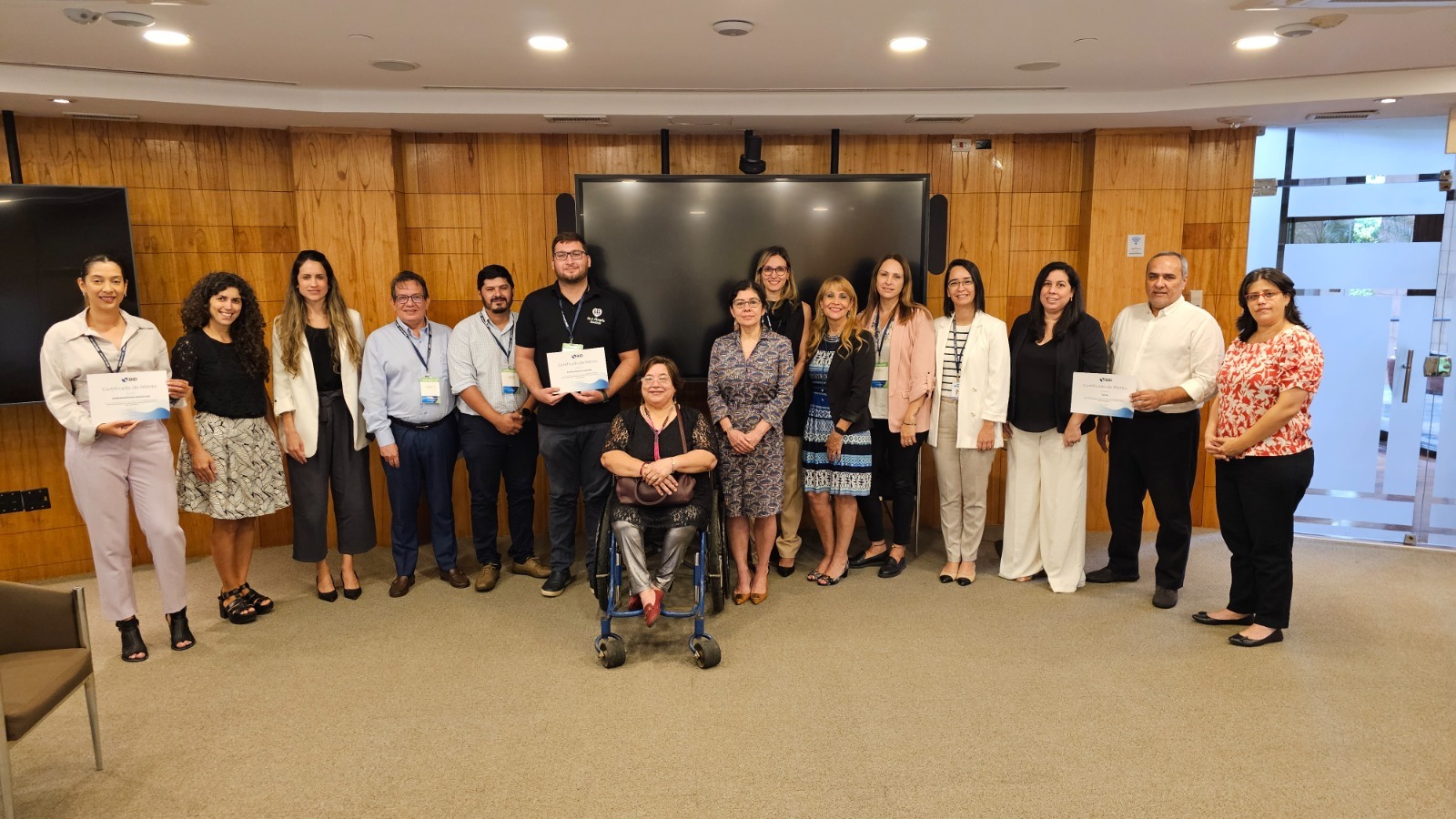 Los ganadores fueron anunciados durante un acto. Foto: BID.