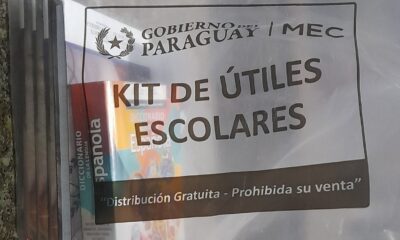 Kit de útiles escolares en su versión 2024. Foto: @patygetto